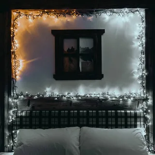 LED lichtketting, CCT, 400-lichts, 6m de Twinkly en Noir – photo du produit 1 sur 5