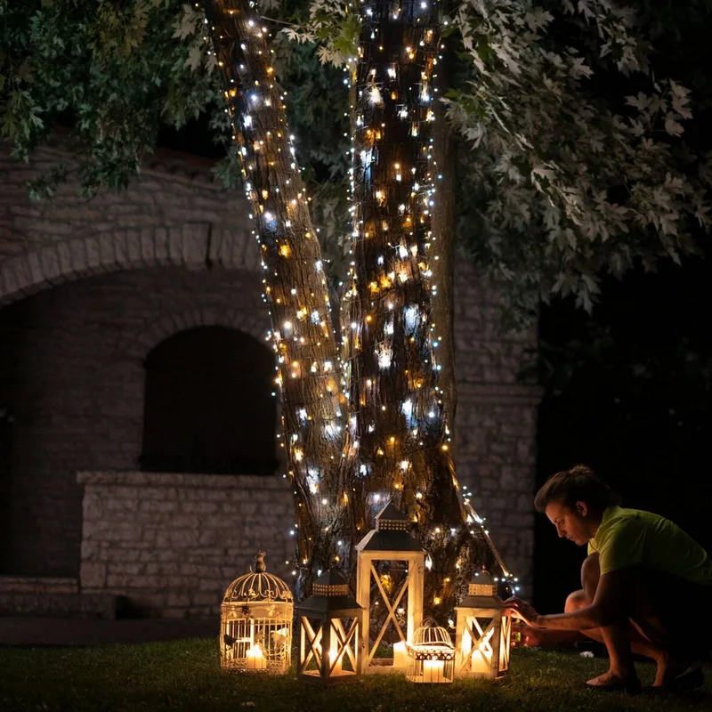LED lichtketting Twinkly CCT, 250-fl. 20 m by Twinkly in Black – product photo