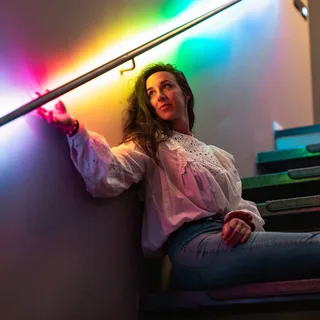 Lichtlijn LED Strip RGB 1,5m WIFI Starter von Twinkly in Schwarz – Produktfoto 3 von 5