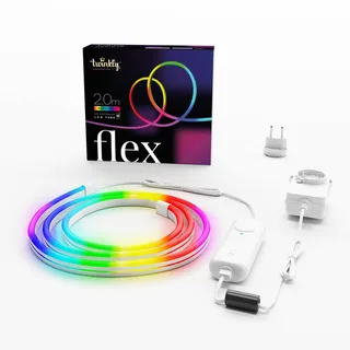 Light flex LED lichtslang RGB 2m WIFI by Twinkly in White – product photo 1 of 5