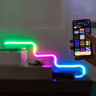 Light flex LED lichtslang RGB 2m WIFI by Twinkly in White – product photo 5 of 5