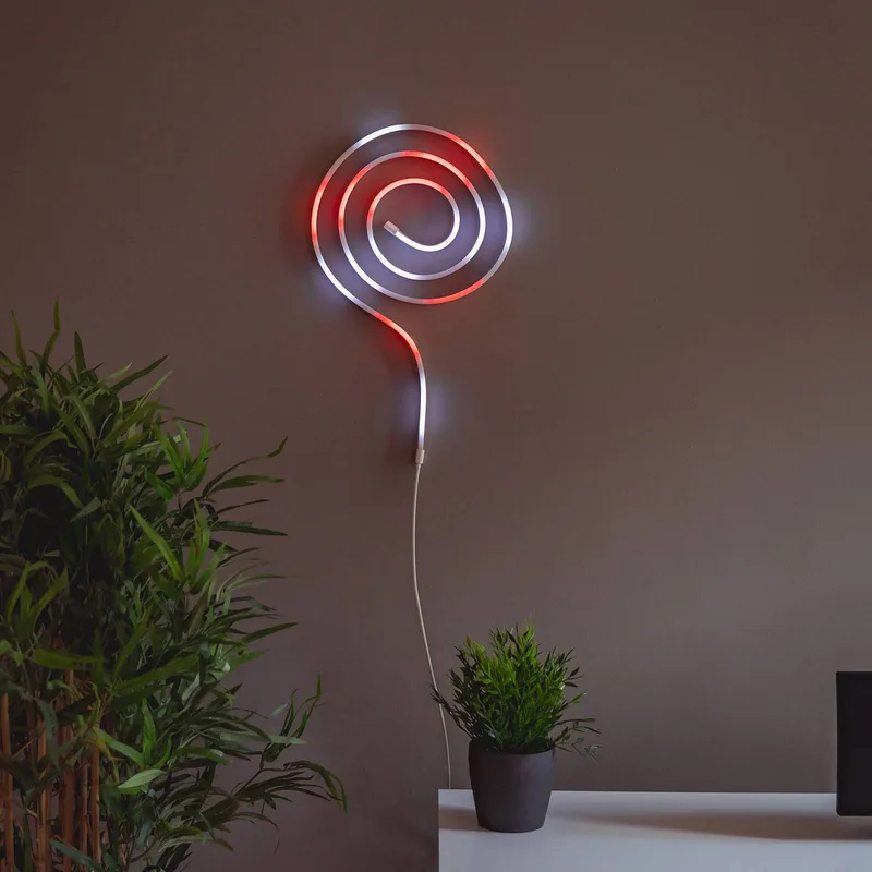 Light flex LED lichtslang RGB 2m WIFI by Twinkly in White – product photo 4 of 5