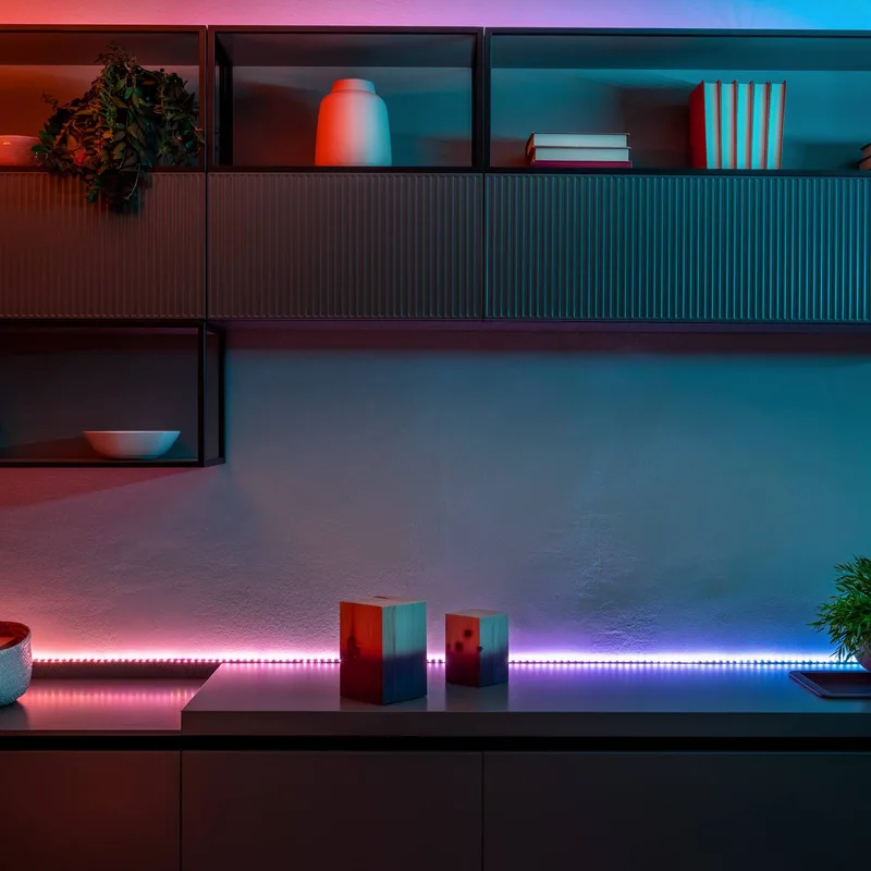 Light line LED strip RGB 1,5m uitbreiding by Twinkly in Black – product photo