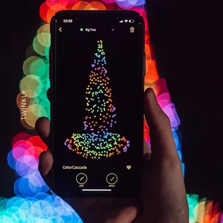 Muziek Set lichtkettingen 600 RGB by Twinkly in Black – product photo 4 of 5