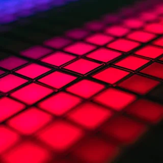 RGB kvadrater svart 1-delad startuppsättning USB-C från Twinkly i Svart – produktbild 3 av 5