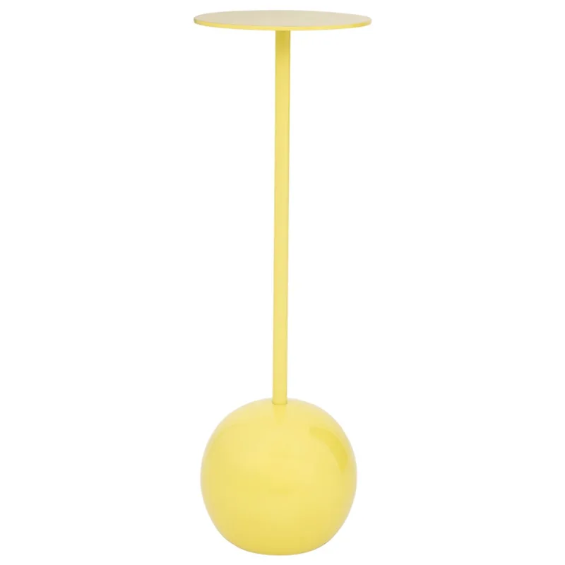 bijzettafel High - M - Warm Olive - D21cm H66cm fra Urban Nature Culture i Grøn – produktbillede