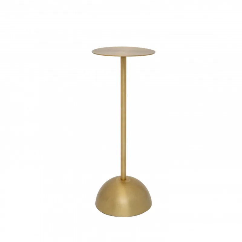 bijzettafel S, Gold - Ø 21 * 54 CM by Urban Nature Culture in Gold – product photo