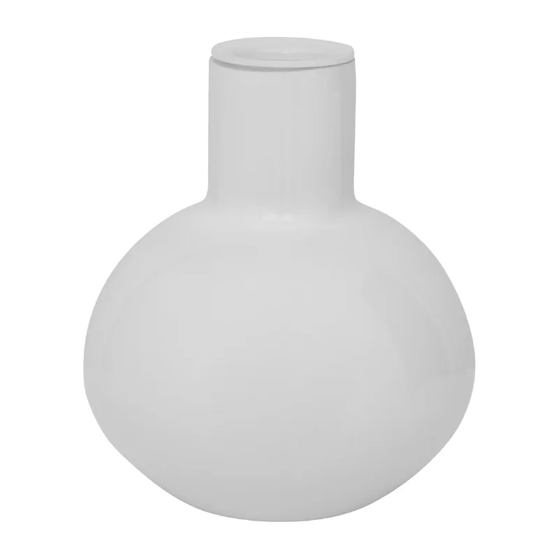 Bubble Kerzenhalter S 12cm Opaque white von Urban Nature Culture – Produktfoto