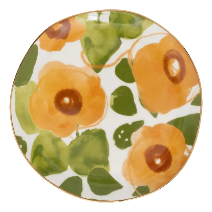 Good Morning - Bordje 17cm Floral Art Caramel by Urban Nature Culture – product photo
