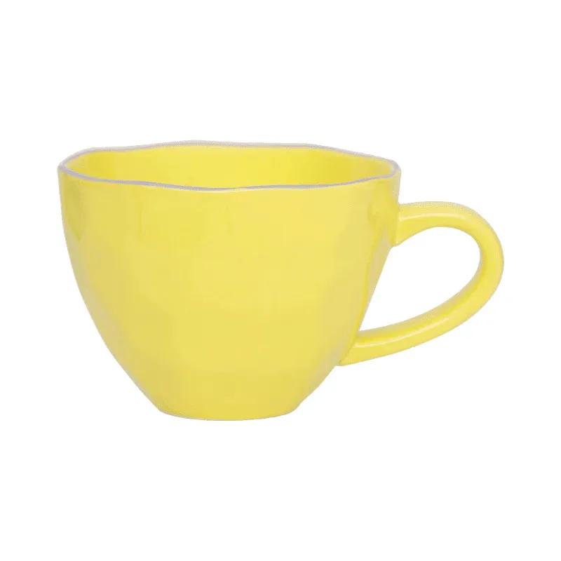 Good Morning Cappuccino Kop Sculpted Lime Light by Urban Nature Culture – product photo
