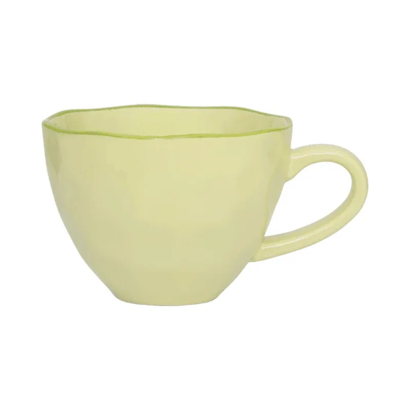 Good Morning Cappuccino Kop Sculpted Pale Green by Urban Nature Culture – product photo
