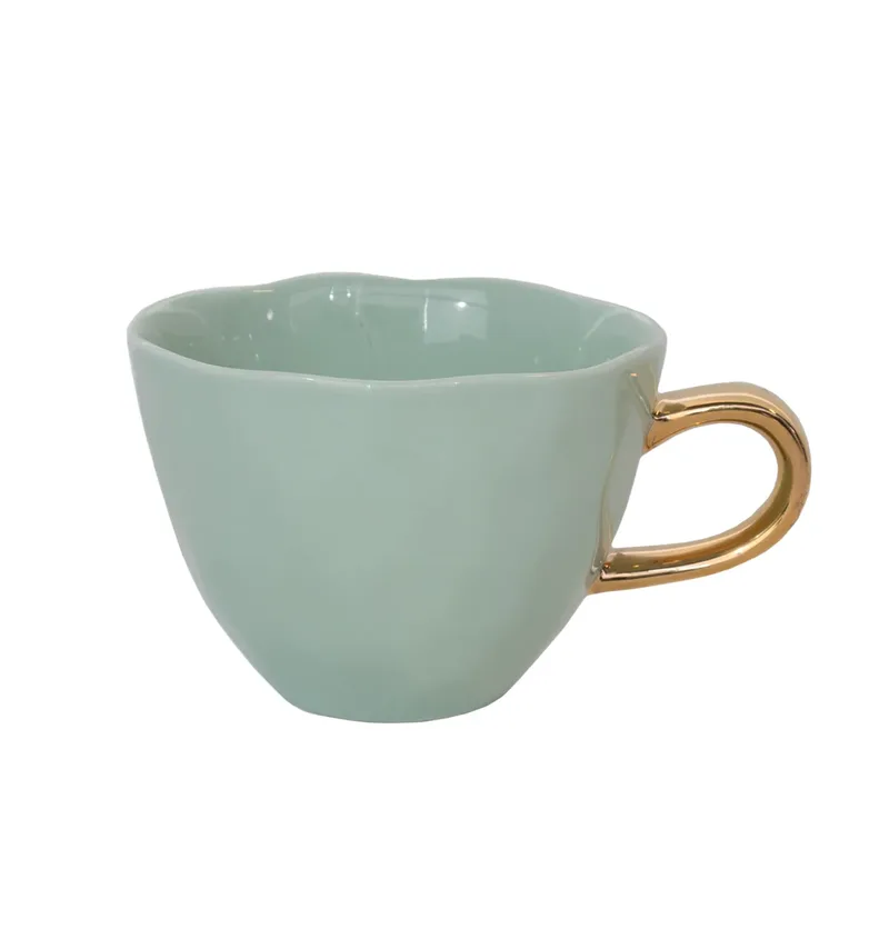Good Morning Cappuccino Tasse 30cl Celadon von Urban Nature Culture – Produktfoto