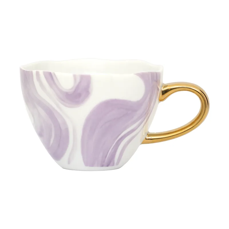 Good Morning Cappuccino Tasse 30cl Valuri violet von Urban Nature Culture – Produktfoto