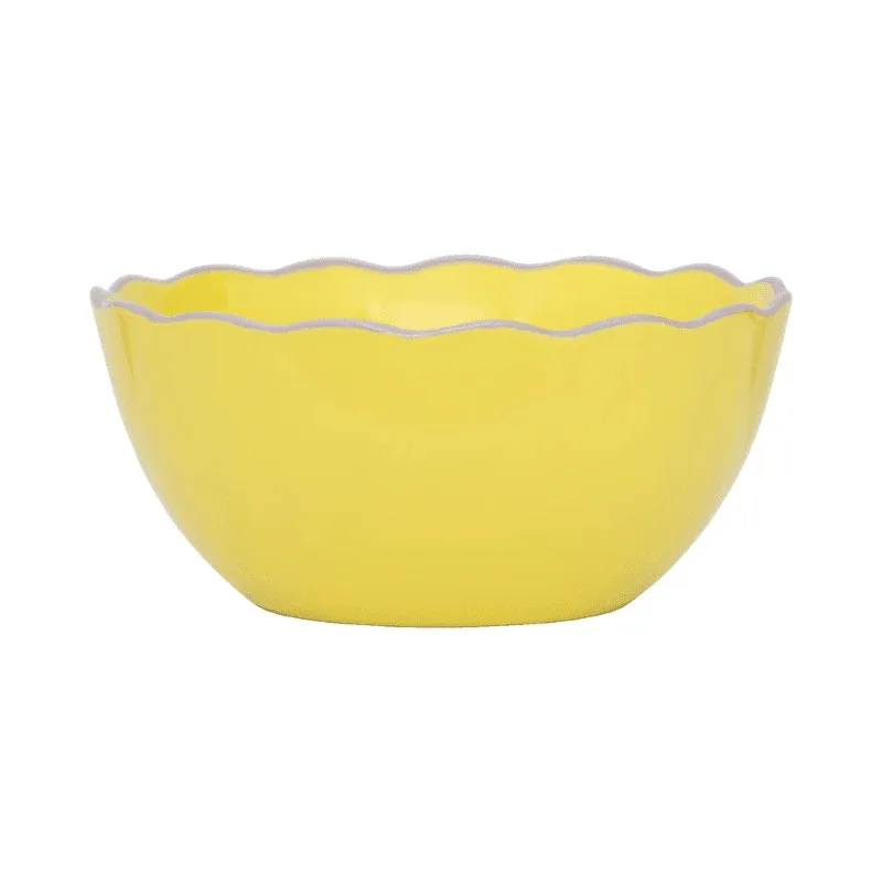 Good Morning Kom Sculpted Lime Light van Urban Nature Culture – productfoto