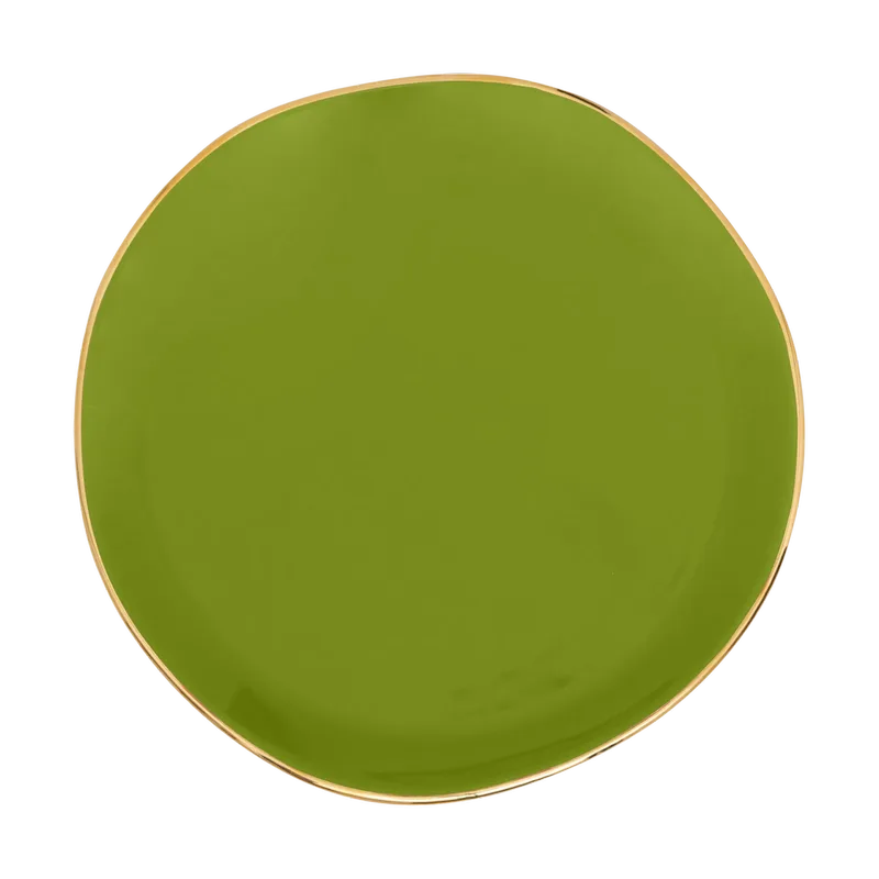 Good Morning Teller 17cm weiß Evergreen sprig von Urban Nature Culture – Produktfoto