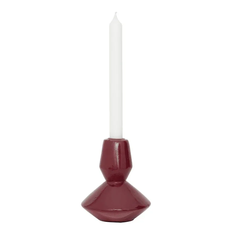 Kandelaar Logan Tibetan Red van Urban Nature Culture – productfoto