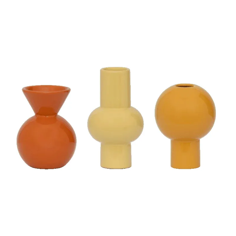 Mini Vazen Lillian - Set van 3 van Urban Nature Culture – productfoto