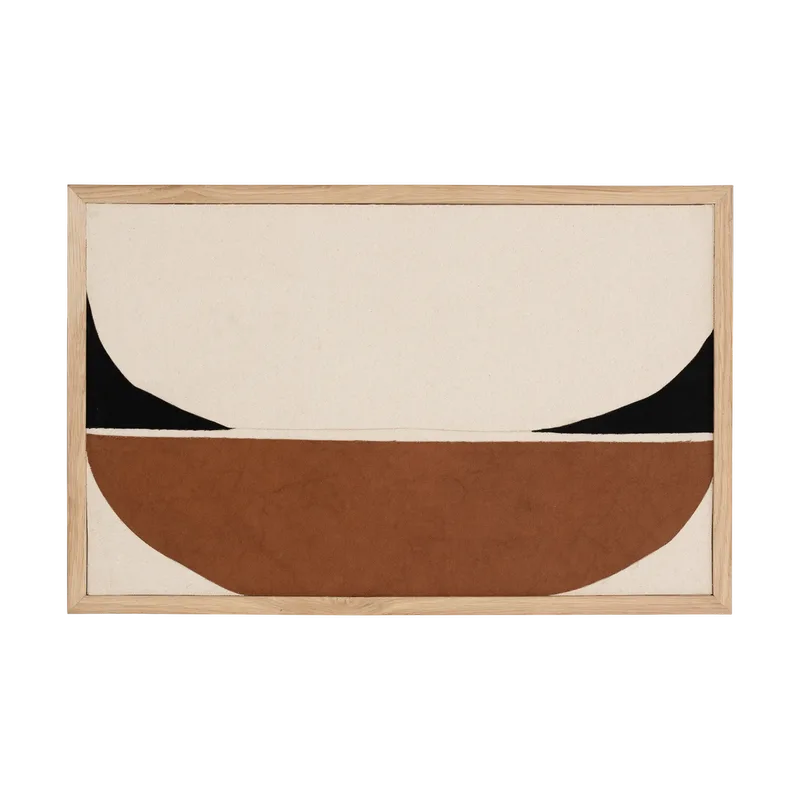 Ocaso A Bild 45x70 cm White-brown von Urban Nature Culture – Produktfoto
