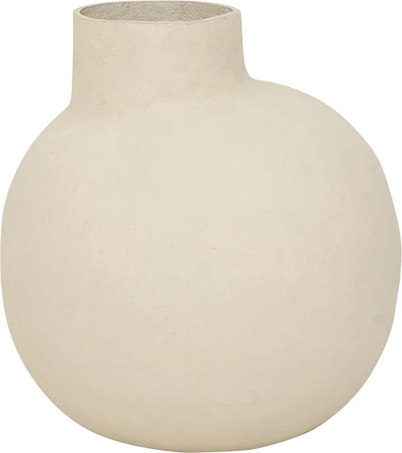 Pot Tuuli Cotton Maché Ø40 x 45cm by Urban Nature Culture in Zand – product photo
