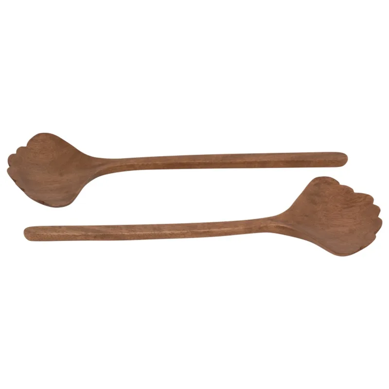 saladebestek Katherine - 12x30cm by Urban Nature Culture in Brown – product photo