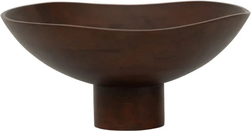 Serveerschaal Abre B 32cm diameter by Urban Nature Culture in Brown – product photo
