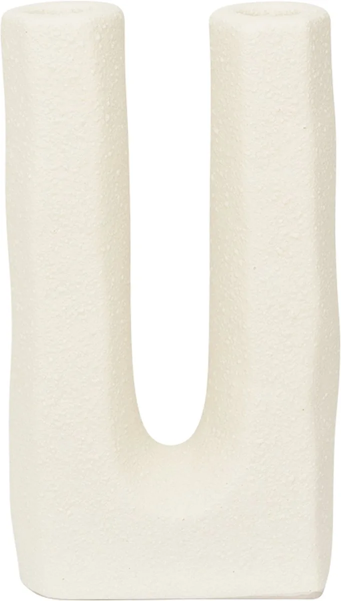 Tomas - Kandelaar 11x5x20cm de Urban Nature Culture en Blanc – photo du produit