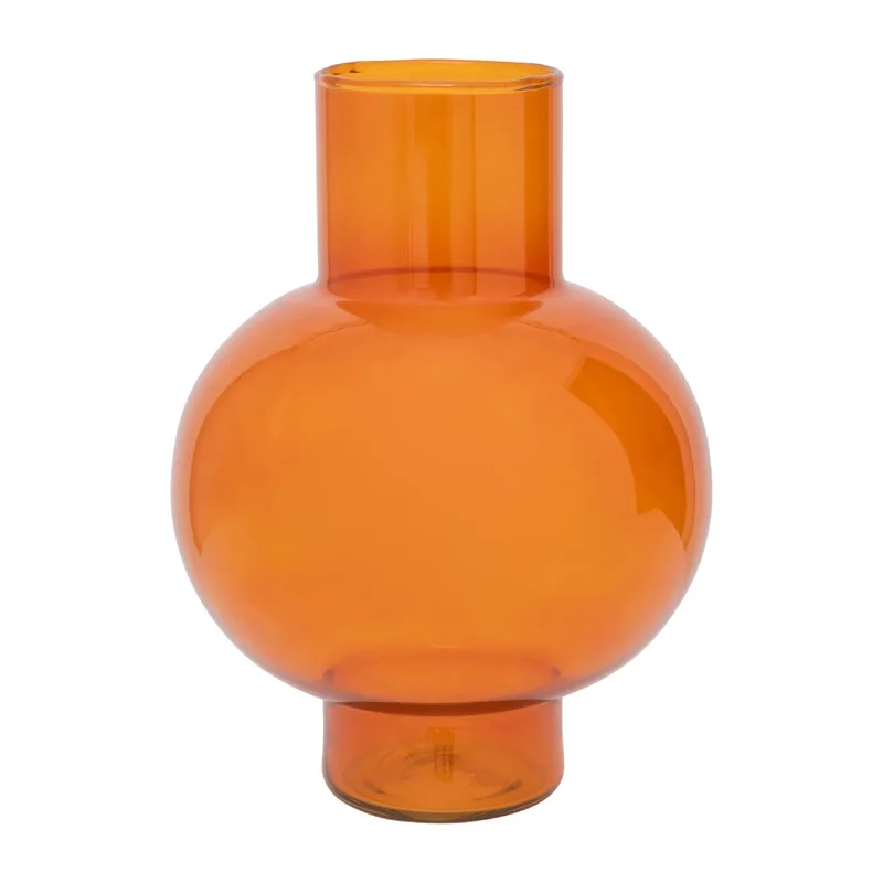 Tummy A Vase 24cm Orange rust von Urban Nature Culture – Produktfoto