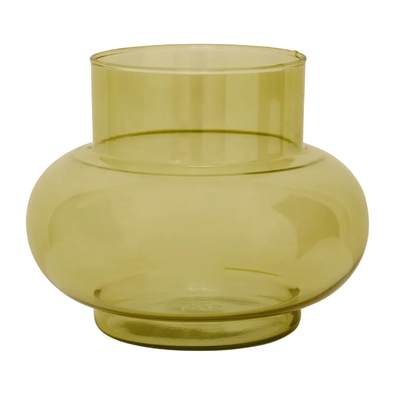 Tummy B Vase 17,5cm Olive oil von Urban Nature Culture – Produktfoto