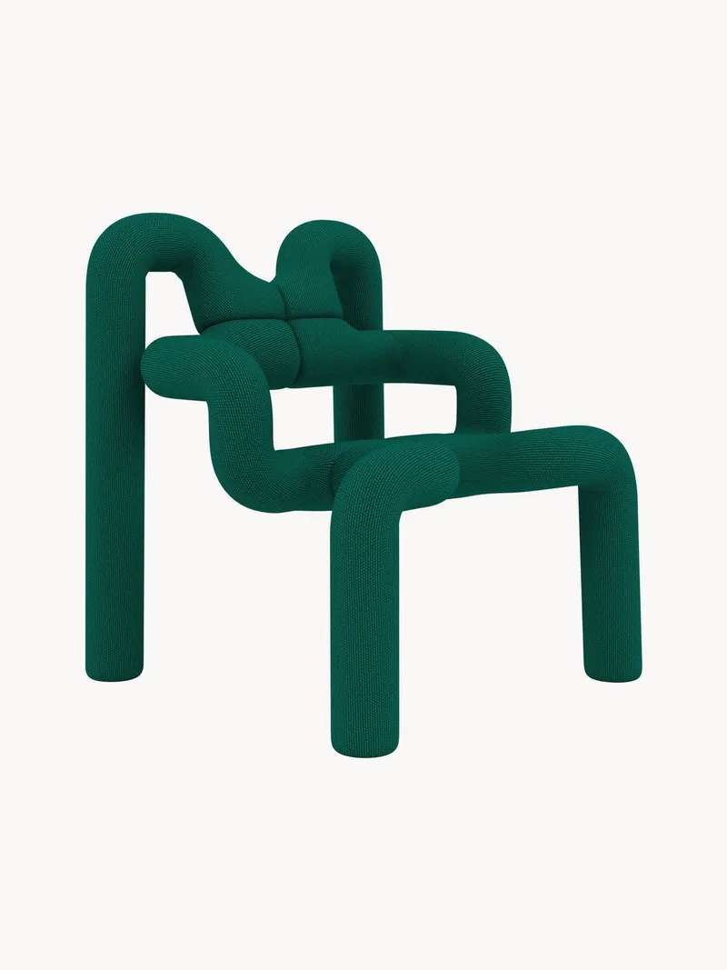 Gebreide wollen armleunstoel Ekstrem by Varier – product photo