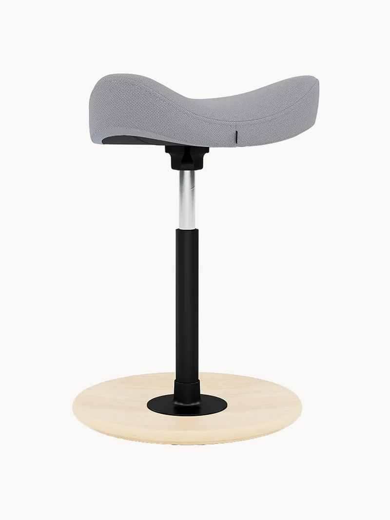 Gestoffeerde ergonomische bureaustoel Move, in hoogte verstelbaar by Varier – product photo