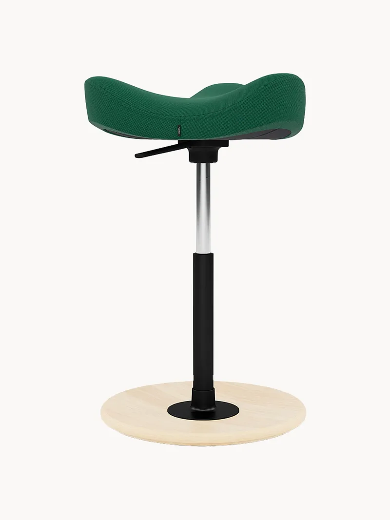 Gestoffeerde ergonomische bureaustoel Move, in hoogte verstelbaar van Varier – productfoto