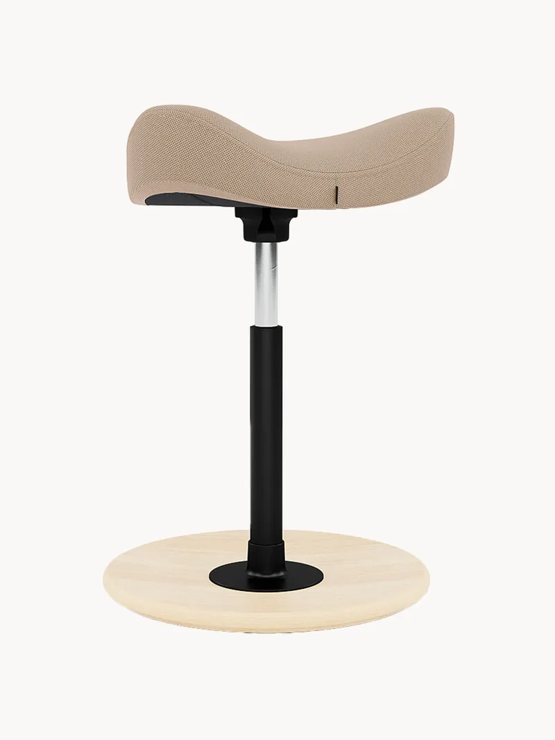 Gestoffeerde ergonomische bureaustoel Move, in hoogte verstelbaar by Varier – product photo