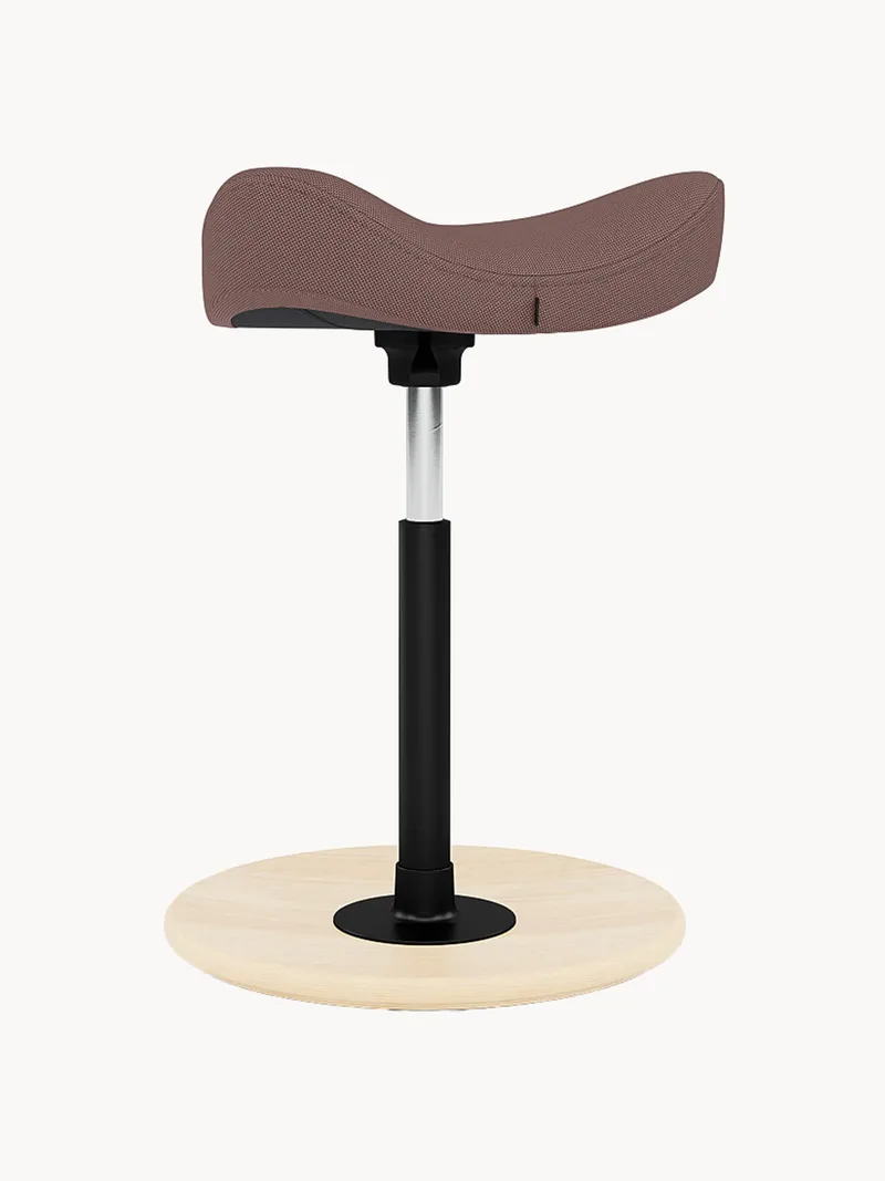 Gestoffeerde ergonomische bureaustoel Move, in hoogte verstelbaar van Varier – productfoto
