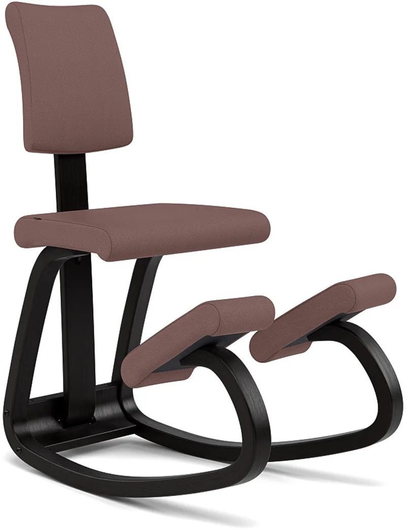 Variable Plus Balansstoel Bruin/Zwart Tonal van Varier in Bruin – productfoto