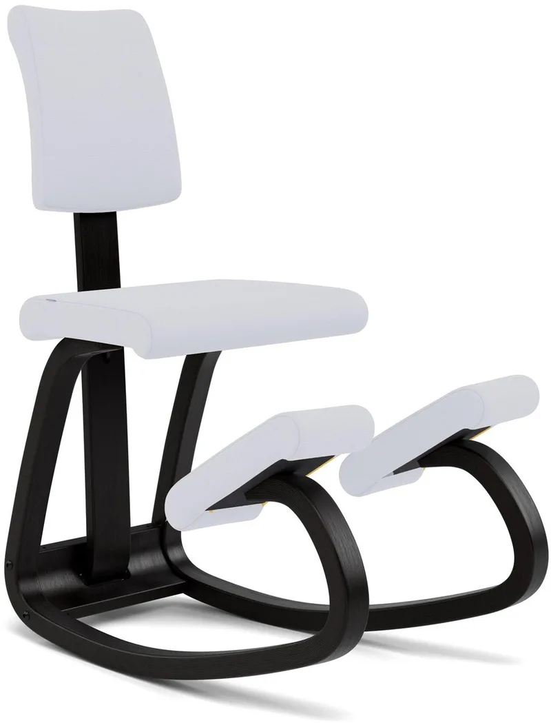 Variable Plus balansstoel Lichtgrijs/Zwart de Varier en Gris clair – photo du produit