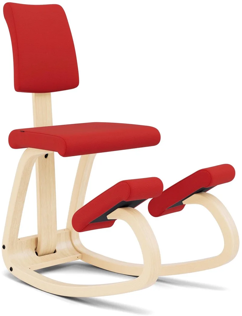 Variable Plus balansstoel de Varier en Rouge – photo du produit