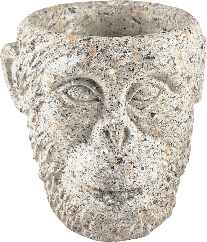Calbe Bloempot Dia. 19 x 19 cm Grijs Cement de Villa Collection en Grey – photo du produit
