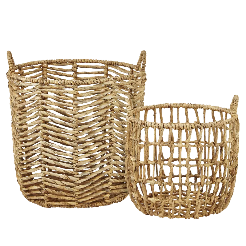 Gewürzkorb mit Henkel, Wasserhyazinthe Natur, 2er-Set, Villa Collection by Villa Collection – product photo