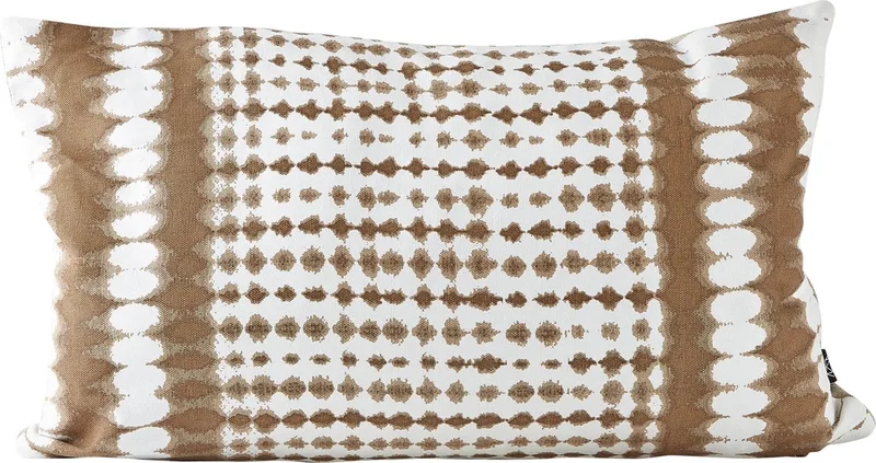 Kussen 50 x 30 cm Sand/Wit van Villa Collection in Sand/White – productfoto