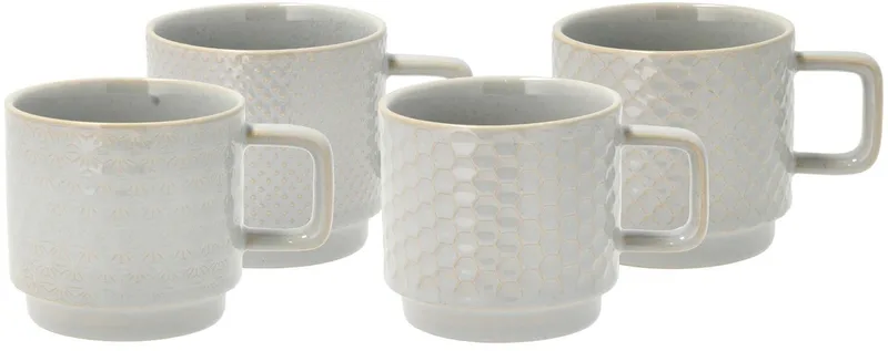Mok Villa Collection Elstra (x4) von Villa Collection in Blauw – Produktfoto