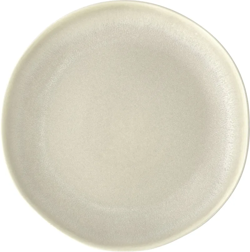 Shoku Eetbord Dia 27 cm by Villa Collection in Soft Beige – product photo