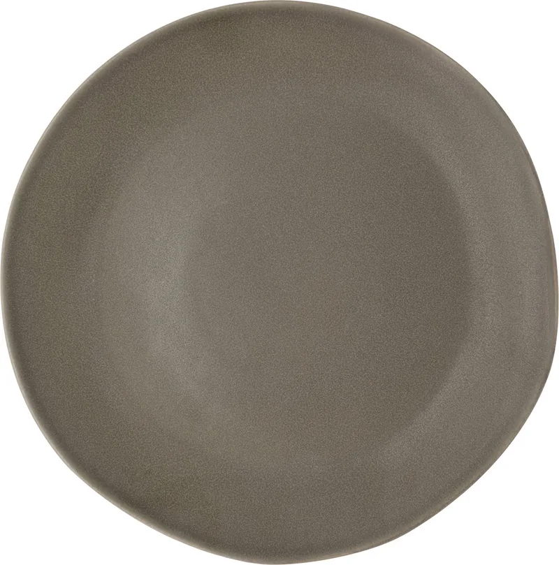 Shoku Eetbord Dia 27 cm by Villa Collection in Warm Brown – product photo