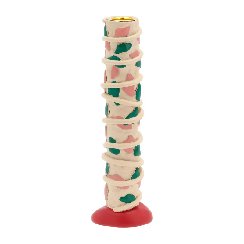 Styles Kerzenhalter Flecken 21cm Pink-green by Villa Collection – product photo