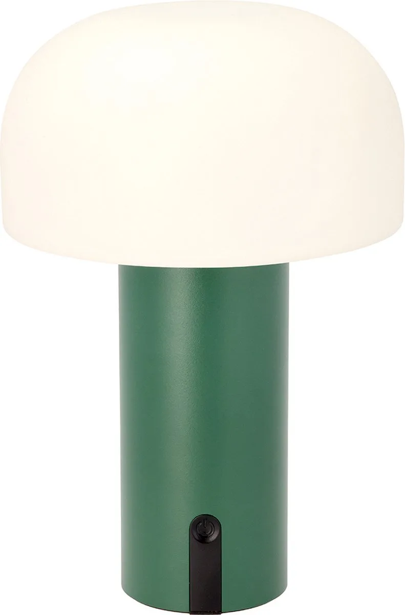 Styles LED Lamp Dia 15 x 22,5 cm Groen by Villa Collection in Green – product photo