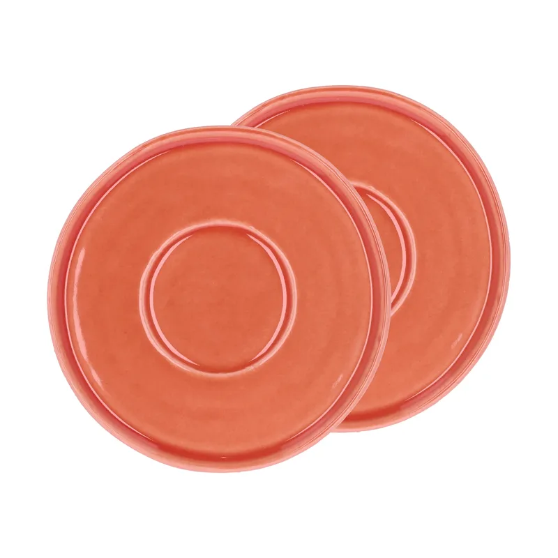 Styles Teeteller Ø13 cm 2er-Pack Amber von Villa Collection – Produktfoto