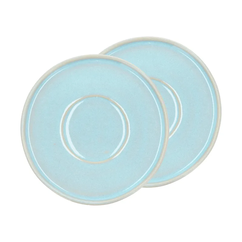 Styles Teeteller Ø13 cm 2er-Pack Light blue von Villa Collection – Produktfoto
