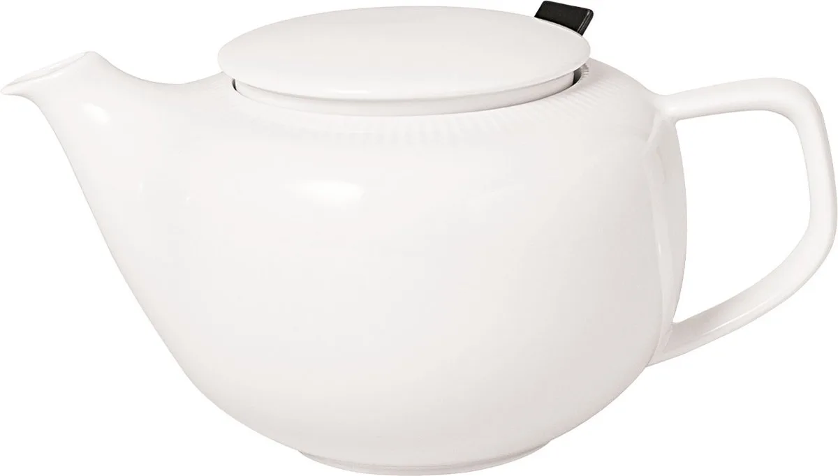 Afina Theepot met deksel en filter 420 ml van Villeroy & Boch in Wit-gekleurd – productfoto