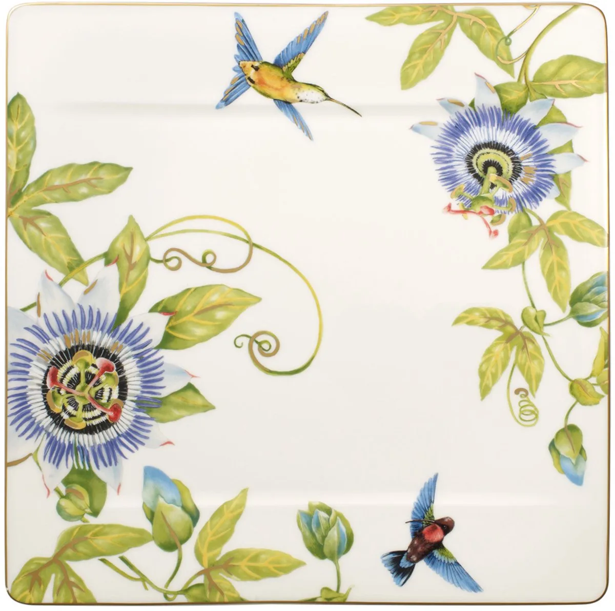 Amazonia - Plaatsbord 35x35cm von Villeroy & Boch in Grün, Weiß, Gelb – Produktfoto