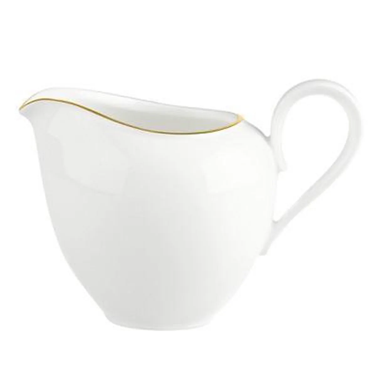 Anmut Gold - Melkkannetje 0,21l von Villeroy & Boch in Weiß, Gold – Produktfoto