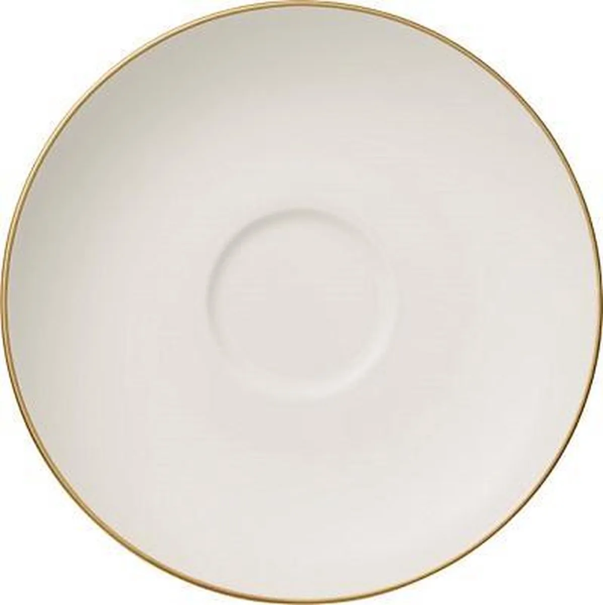 Anmut Gold - Theeschotel 15cm von Villeroy & Boch in Weiß, Gold – Produktfoto
